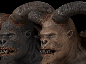 Demon Faun 3D Model