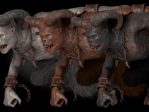 Demon Faun 3D Model