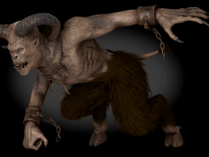 Demon Faun 3D Model