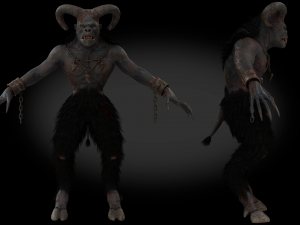 Demon Faun Modèle 3D