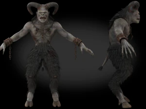 Demon Faun 3D Model