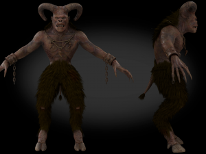 Demon Faun Modèle 3D