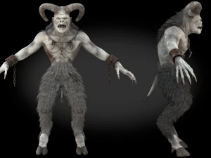 Demon Faun 3D Model