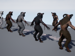 Demon Faun Modèle 3D