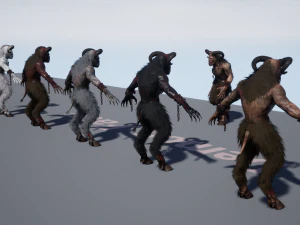 Demon Faun 3D Model