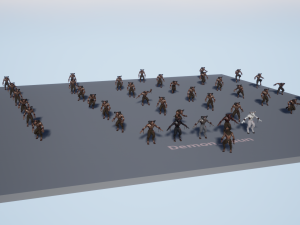 Demon Faun Modèle 3D
