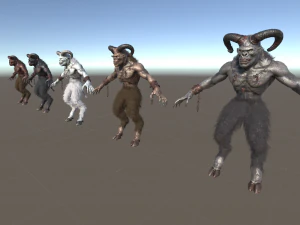 Demon Faun 3D Model