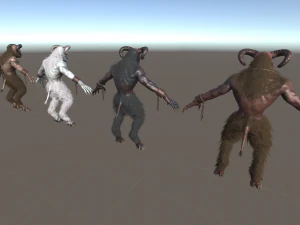 Demon Faun 3D Model