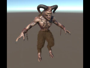 Demon Faun 3D Model