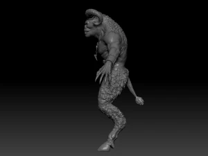 Demon Faun 3D Model