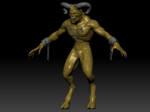 Demon Faun Modèle 3D