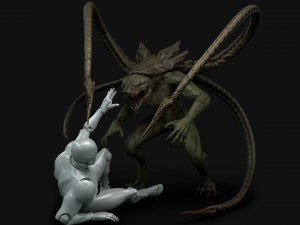 Monster Pak 3D Model