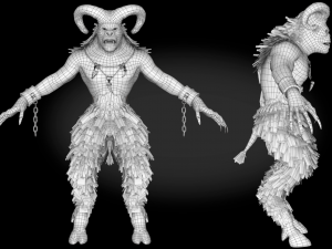 Monster Pak 3D Model