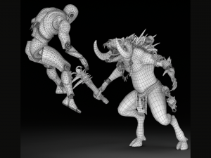 Wendigo Ram 3Dモデル