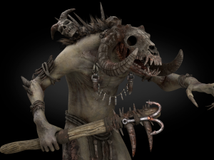 Wendigo Ram 3Dモデル