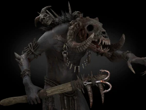 Wendigo Ram Model 3D