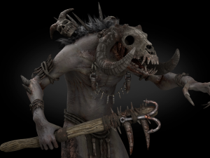 Wendigo Ram 3Dモデル