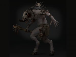 Wendigo Ram 3Dモデル