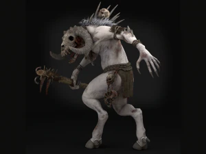 Wendigo Ram Model 3D