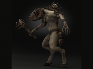 Wendigo Ram 3Dモデル