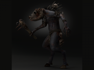 Wendigo Ram 3Dモデル