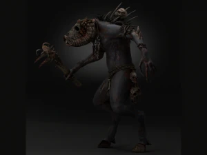 Wendigo Ram Model 3D