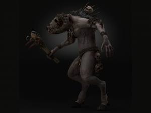 Wendigo Ram 3Dモデル