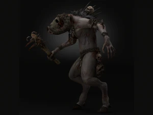 Wendigo Ram Model 3D