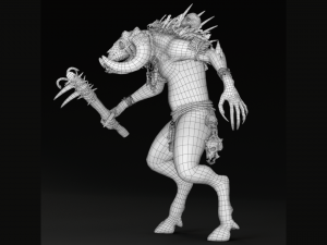 Wendigo Ram 3Dモデル