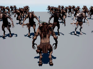 Wendigo Ram Model 3D
