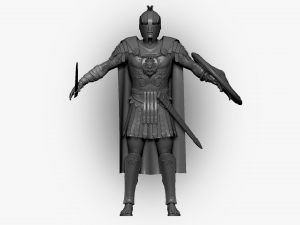 Rome Centurion Sculpt 3D Model