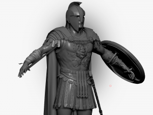 Rome Centurion Sculpt 3D-Modell