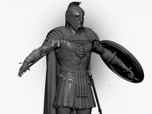 Rome Centurion Sculpt 3D Model