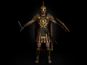 Rome Centurion 3D Model