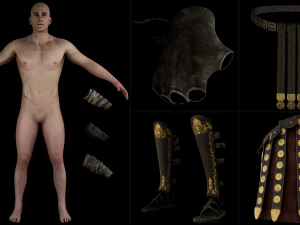 Rome Centurion 3D Model