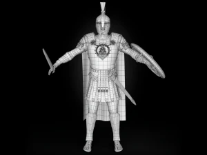 Rome Centurion 3D Model