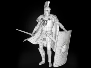 Rome Centurion 3D Model