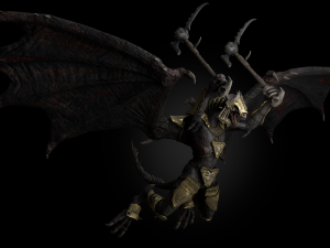 Dragon Warrior Model 3D