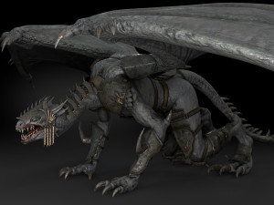 Dragon Warrior Model 3D