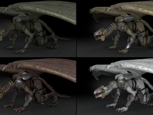 Dragon Warrior Model 3D