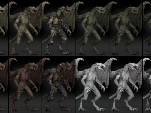 Dragon Warrior Model 3D