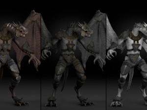 Dragon Warrior Model 3D