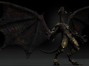 Dragon Warrior Model 3D