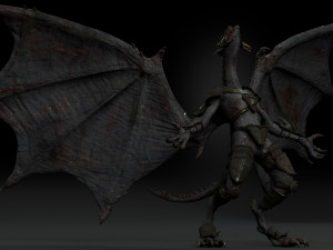 Dragon Warrior Model 3D