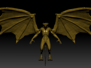 Dragon Warrior Model 3D