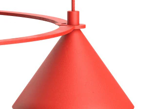 Zero Lumo Circle Pendant Light - Bold colors 3D Model