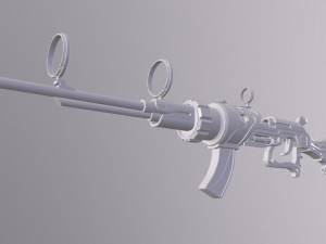steampunk caitlyn rifle 3D Print Model