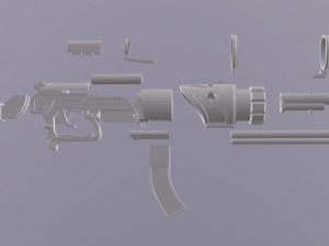 steampunk caitlyn rifle 3D Print Model