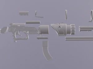 steampunk caitlyn rifle 3D Print Model