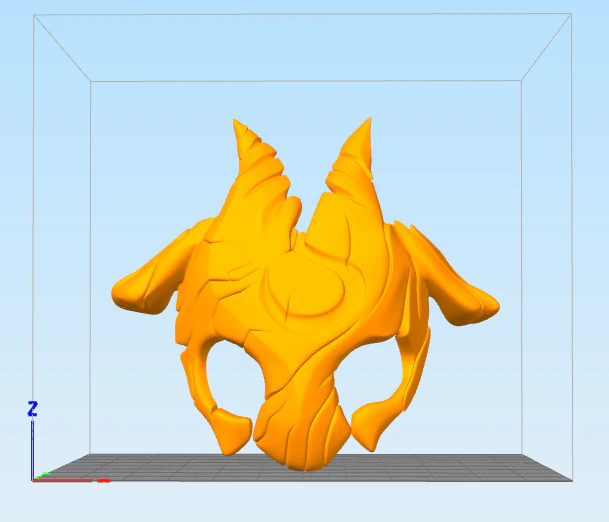 kindred classic lamb mask 3D Print Model .c4d .max .obj .3ds .fbx .stl .blend 